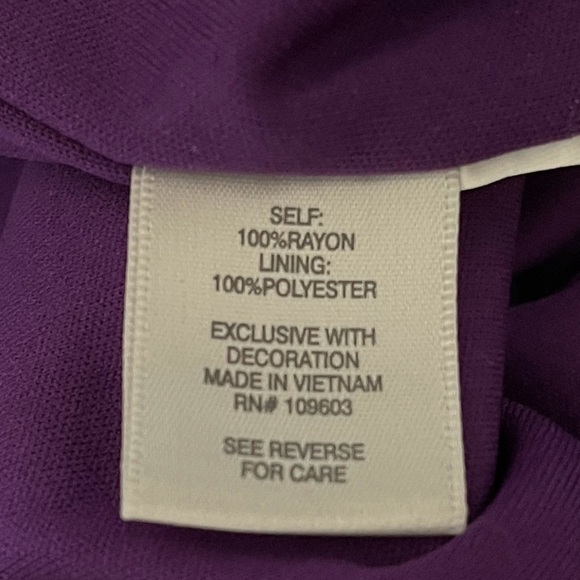 Dress barn sz 4 dress multi print abstract print - Picture 10 of 11